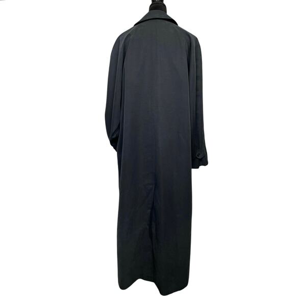 EUC- Vintage Burberry's Of London Graphite Maxi Overcoat - Picture 2 of 9